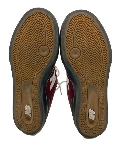 NEW BALANCE（ニューバランス）NEW BALANCE (ニューバランス) ローカットスニーカー ボルドー サイズ:27.5ｃｍの古着・服飾アイテム