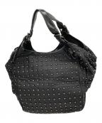 GIVENCHYジバンシィ）の古着「スタッズハンドバッグ」｜ブラック