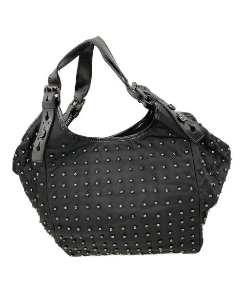GIVENCHY（ジバンシィ）GIVENCHY (ジバンシィ) スタッズハンドバッグ ブラックの古着・服飾アイテム