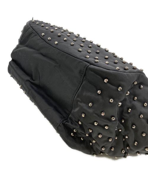 GIVENCHY（ジバンシィ）GIVENCHY (ジバンシィ) スタッズハンドバッグ ブラックの古着・服飾アイテム