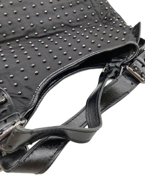 GIVENCHY（ジバンシィ）GIVENCHY (ジバンシィ) スタッズハンドバッグ ブラックの古着・服飾アイテム