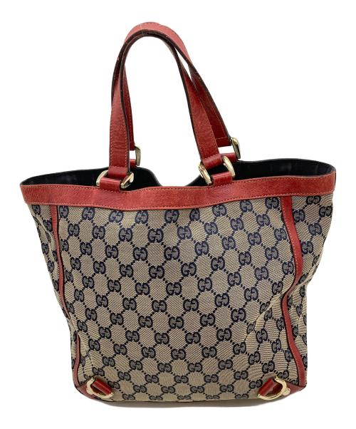 GUCCI（グッチ）GUCCI (グッチ) トートバッグ ベージュの古着・服飾アイテム