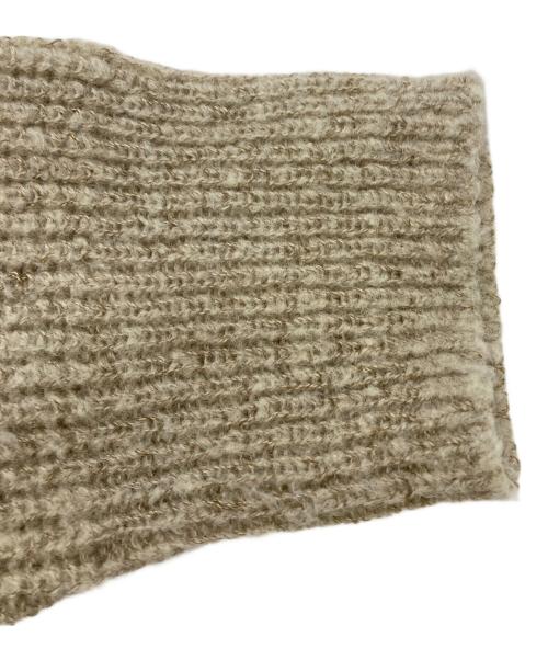 Hysteric Glamour（ヒステリックグラマー）Hysteric Glamour (ヒステリックグラマー) BLACK CAT編込 セーター ベージュ サイズ:FREEの古着・服飾アイテム