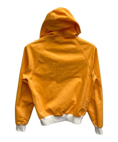 maison kitsune（メゾンキツネ）MAISON KITSUNE (メゾンキツネ) ジップアップパーカー イエロー サイズ:XSの古着・服飾アイテム