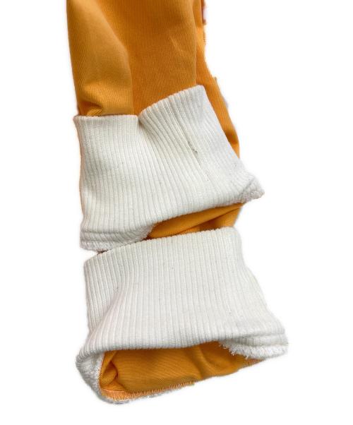 maison kitsune（メゾンキツネ）MAISON KITSUNE (メゾンキツネ) ジップアップパーカー イエロー サイズ:XSの古着・服飾アイテム