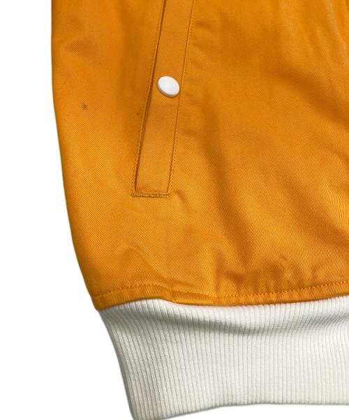 maison kitsune（メゾンキツネ）MAISON KITSUNE (メゾンキツネ) ジップアップパーカー イエロー サイズ:XSの古着・服飾アイテム