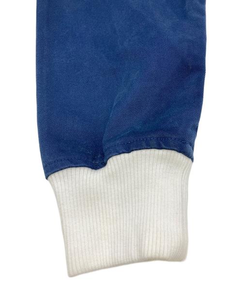 maison kitsune（メゾンキツネ）MAISON KITSUNE (メゾンキツネ) ジップアップパーカー ネイビー サイズ:Sの古着・服飾アイテム