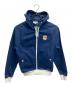 MAISON KITSUNE（メゾンキツネ）の古着「ジップアップパーカー」｜ネイビー