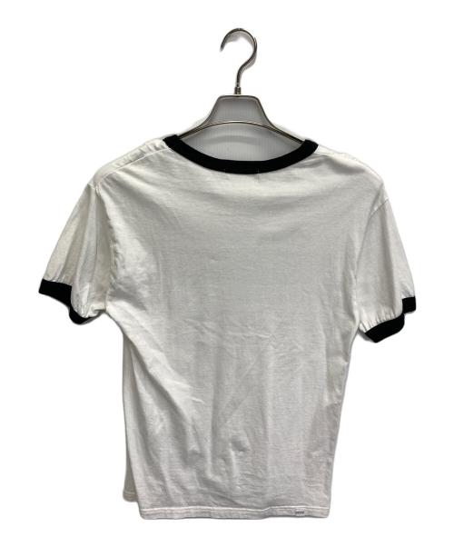 Hysteric Glamour（ヒステリックグラマー）Hysteric Glamour (ヒステリックグラマー) HYSTERICATS Tシャツ ホワイト×ブラック サイズ:Sの古着・服飾アイテム