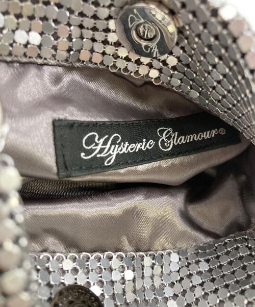 Hysteric Glamour（ヒステリックグラマー）Hysteric Glamour (ヒステリックグラマー) メタルメッシュサコッシュ シルバーの古着・服飾アイテム