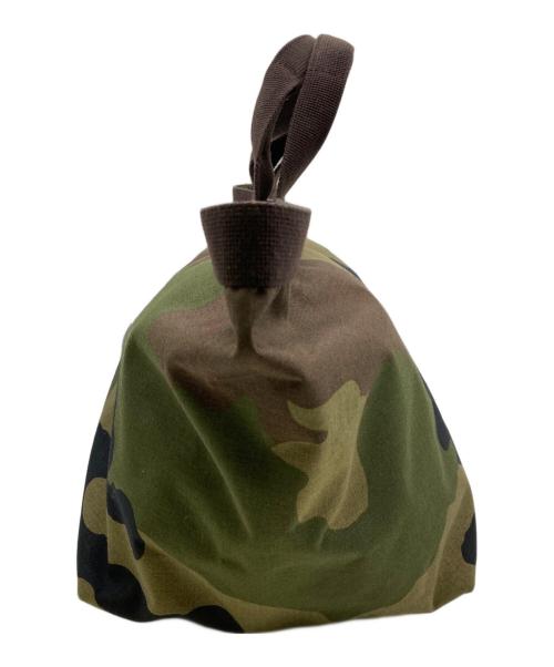 Herve Chapelier（エルベシャプリエ）Herve Chapelier (エルベシャプリエ) カモフラージュ柄 トートバッグ カーキの古着・服飾アイテム