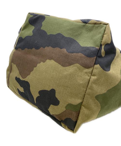 Herve Chapelier（エルベシャプリエ）Herve Chapelier (エルベシャプリエ) カモフラージュ柄 トートバッグ カーキの古着・服飾アイテム