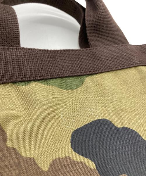 Herve Chapelier（エルベシャプリエ）Herve Chapelier (エルベシャプリエ) カモフラージュ柄 トートバッグ カーキの古着・服飾アイテム