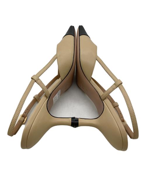 PELLICO（ペリーコ）PELLICO (ペリーコ) ストラップヒールパンプス ベージュ サイズ:38の古着・服飾アイテム