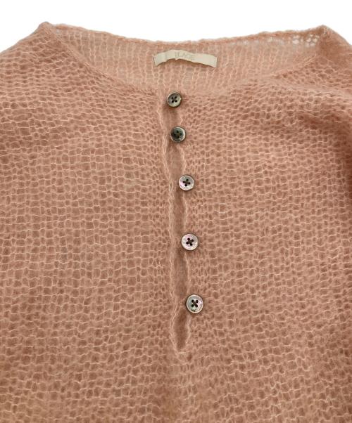 Plage（プラージュ）Plage (プラージュ) HENLEY ALPACA mix プルオーバー ピンク サイズ:不明の古着・服飾アイテム