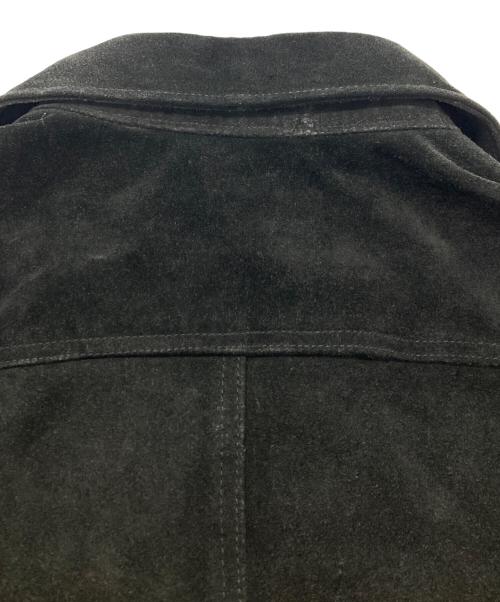 Schott（ショット）Schott (ショット) スエード レザー ジャケット ブラック サイズ:Sの古着・服飾アイテム
