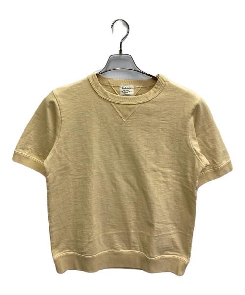 JACKMAN（ジャックマン）jackman (ジャックマン) Dotsume Rib T-Shirt イエロー サイズ:Sの古着・服飾アイテム