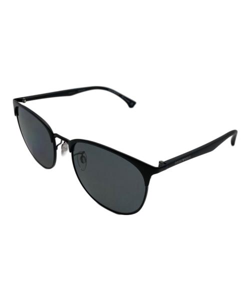 EMPORIO ARMANI（エンポリオアルマーニ）EMPORIO ARMANI (エンポリオアルマーニ) サングラス ブラック サイズ:SIZE 56□19 145の古着・服飾アイテム