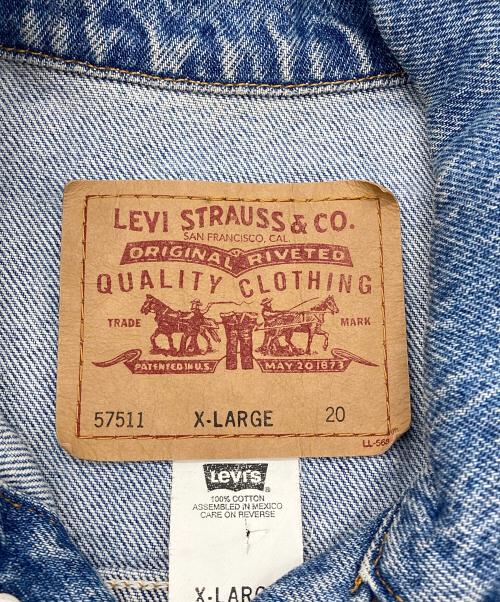 LEVI'S（リーバイス）LEVI'S (リーバイス) 90s 57511 デニムジャケット インディゴ サイズ:XLの古着・服飾アイテム