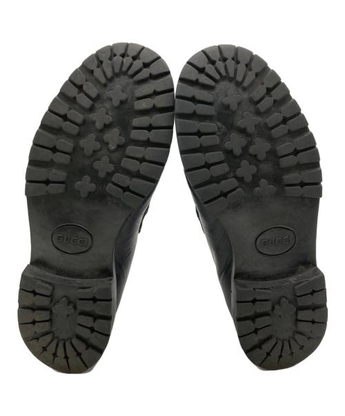 GUCCI（グッチ）GUCCI (グッチ) ホースビット チャッカブーツ ブラック サイズ:40の古着・服飾アイテム