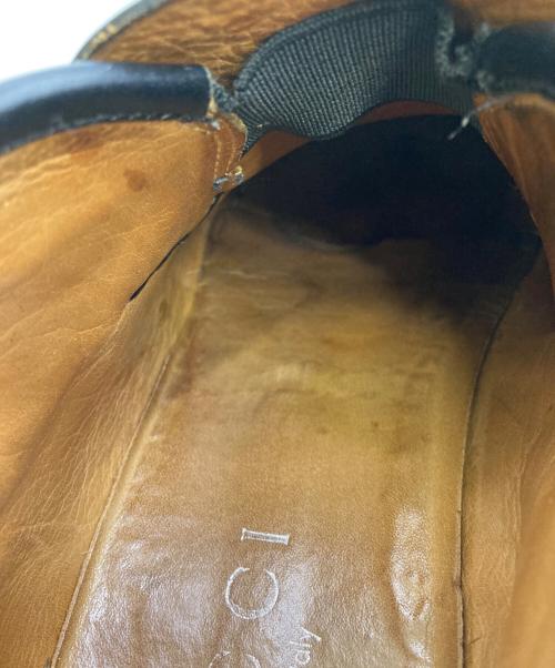 GUCCI（グッチ）GUCCI (グッチ) ホースビット チャッカブーツ ブラック サイズ:40の古着・服飾アイテム