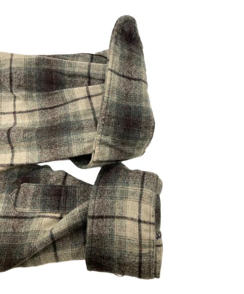 PENDLETON（ペンドルトン）PENDLETON (ペンドルトン) ウールチェックネルシャツ グリーン サイズ:Lの古着・服飾アイテム