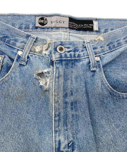 LEVI'S（リーバイス）LEVI'S (リーバイス) デニムパンツ/Silver Tab BAGGY スカイブルー サイズ:W31×L30の古着・服飾アイテム