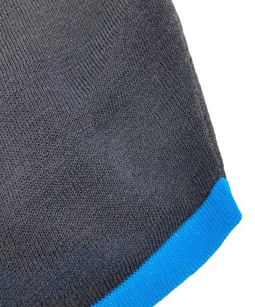 TOKUKO1erVOL（トクコプルミエヴォル）TOKUKO1erVOL (トクコプルミエヴォル) 透かし編みニット ワンピース ネイビー サイズ:9の古着・服飾アイテム