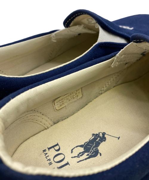 POLO RALPH LAUREN（ポロ・ラルフローレン）POLO RALPH LAUREN (ポロ・ラルフローレン) ポロベア スリッポン ネイビー サイズ:24㎝の古着・服飾アイテム