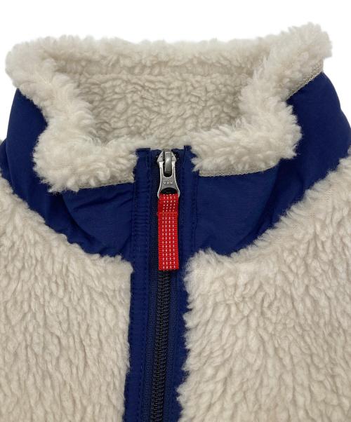 Patagonia（パタゴニア）Patagonia (パタゴニア) レトロX フリースボアベスト ホワイト サイズ:14 XL KIDS　の古着・服飾アイテム