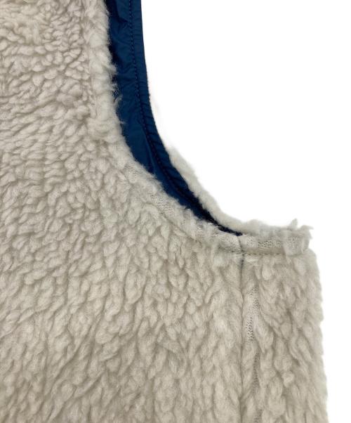 Patagonia（パタゴニア）Patagonia (パタゴニア) レトロX フリースボアベスト ホワイト サイズ:14 XL KIDS　の古着・服飾アイテム