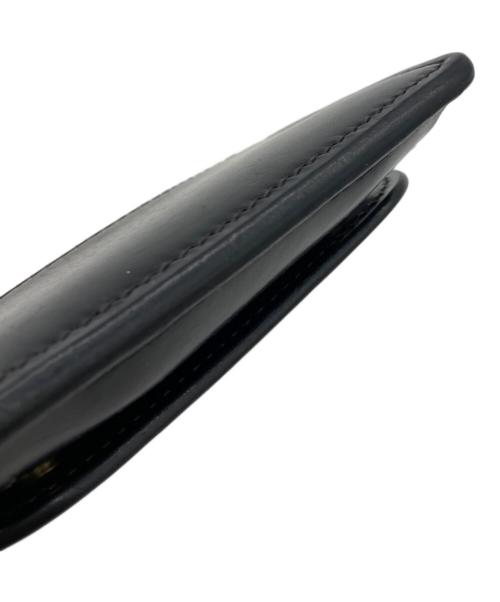 WILDSWANS（ワイルドスワンズ）WILDSWANS (ワイルドスワンズ) レザーコインケース ブラックの古着・服飾アイテム