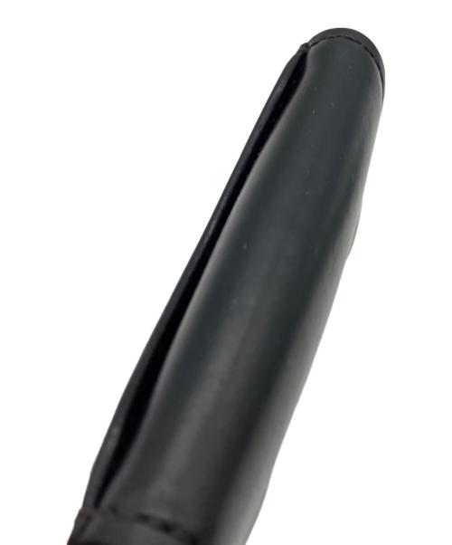 WILDSWANS（ワイルドスワンズ）WILDSWANS (ワイルドスワンズ) レザーコインケース ブラックの古着・服飾アイテム