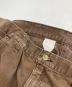 中古・古着 CarHartt (カーハート) ペインターパンツ ブラウン サイズ:不明：4000円