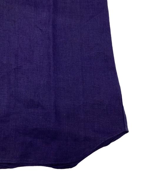 HERNO（ヘルノ）HERNO (ヘルノ) 襟ニット切替シャツ パープル サイズ:48の古着・服飾アイテム