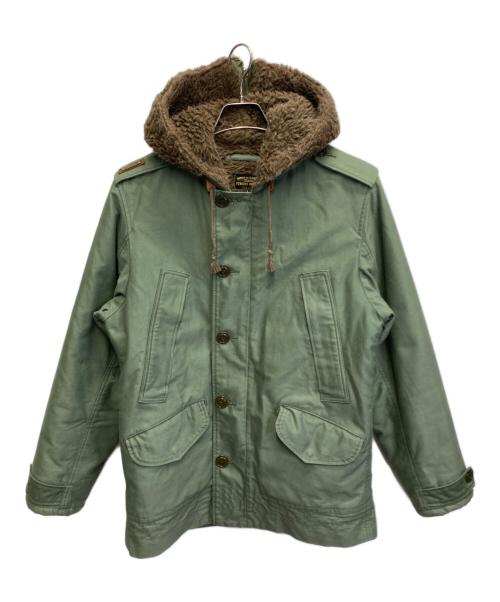 FINDERS KEEPERS（ファインダーズ キーパーズ）Finders KEEPERS (ファインダーズ キーパーズ) B-11 フライトジャケット！ カーキ サイズ:Lの古着・服飾アイテム