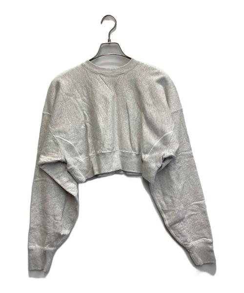TODAYFUL（トゥデイフル）TODAYFUL (トゥデイフル) Cropped Sweat Pullover グレー サイズ:FREEの古着・服飾アイテム