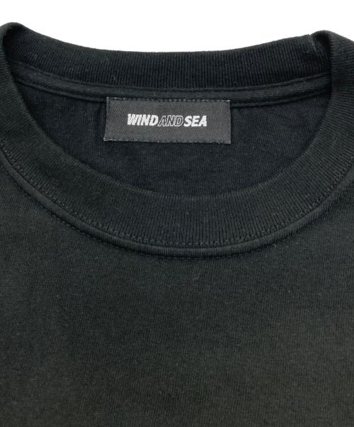 WIND AND SEA（ウィンダンシー）WIND AND SEA (ウィンダンシー) Tシャツ ブラック サイズ:Lの古着・服飾アイテム