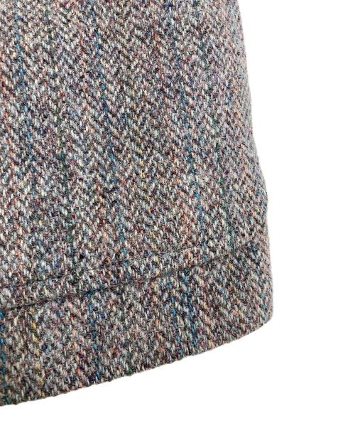 Harris Tweed（ハリスツイード）Harris Tweed (ハリスツイード) Harris Tweed (ハリスツイード) テーラードジャケット グレー サイズ:FREEの古着・服飾アイテム