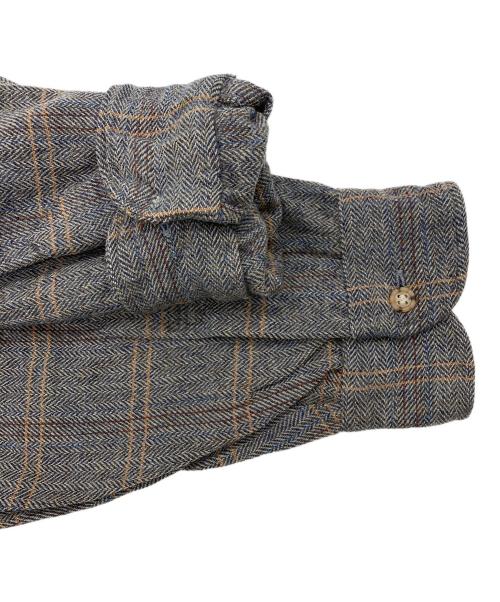 PENDLETON（ペンドルトン）PENDLETON (ペンドルトン) 70’Sウールシャツ グレー サイズ:XLの古着・服飾アイテム