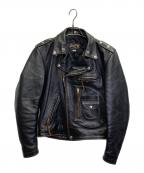 Bucoブコ）の古着「J-24 / COMBINATION TANNED」｜ブラック