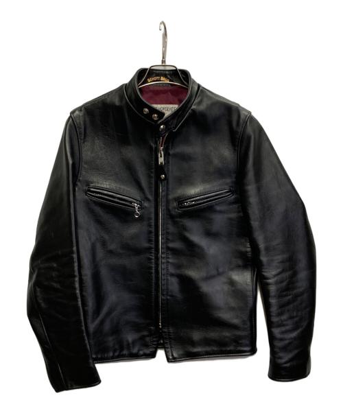 Schott（ショット）Schott (ショット) HORSE LEATHER 641XX ブラック サイズ:34の古着・服飾アイテム