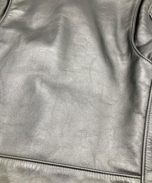 Schott（ショット）Schott (ショット) HORSE LEATHER 641XX ブラック サイズ:34の古着・服飾アイテム