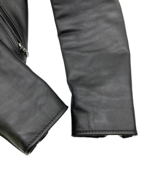 Schott（ショット）Schott (ショット) 618 RIDERS/ライダースジャケット ブラック サイズ:34の古着・服飾アイテム