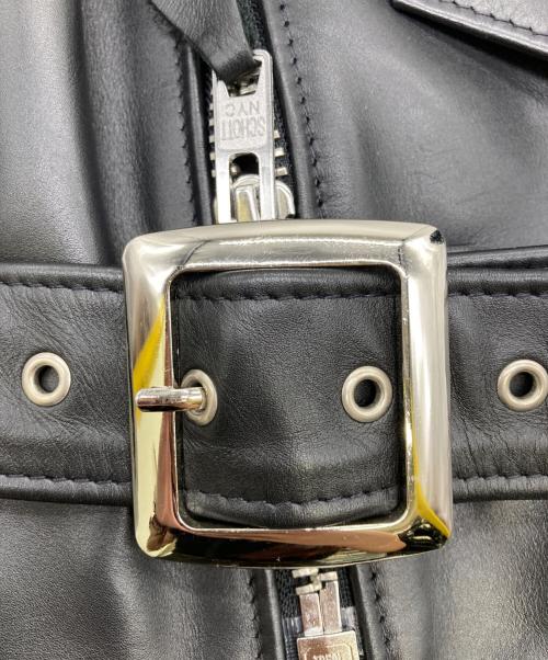 Schott（ショット）Schott (ショット) 618 RIDERS/ライダースジャケット ブラック サイズ:34の古着・服飾アイテム