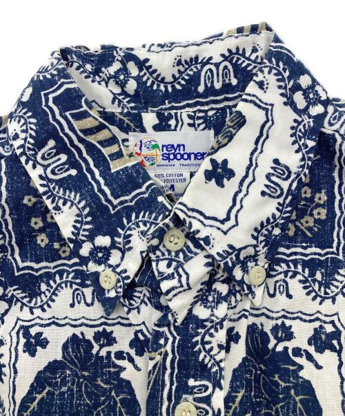 reyn spooner（レイン スプナー）reyn spooner (レイン スプナー) シャツ ネイビー サイズ:Mの古着・服飾アイテム