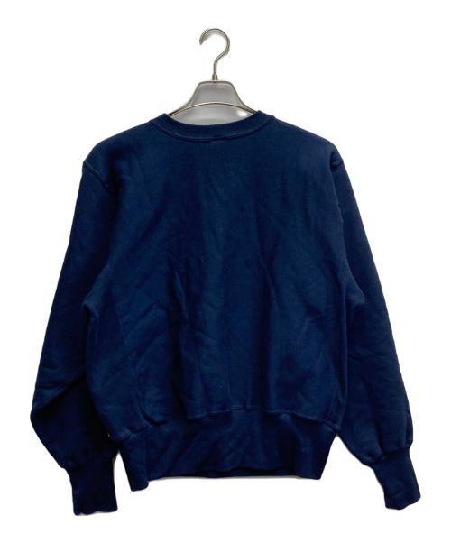 Champion REVERSE WEAVE（チャンピオン リバース ウィーブ）Champion REVERSE WEAVE (チャンピオン リバース ウィーブ) 90’Ｓカレッジスウェット/刺繍タグ ネイビー サイズ:Mの古着・服飾アイテム