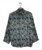 MAISON SPECIALメゾンスペシャル）の古着「ボタニカルプライムオーバーシャツ」｜グリーン