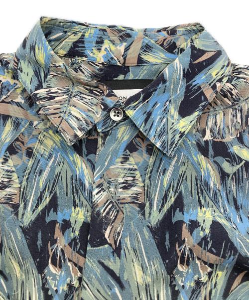 MAISON SPECIAL（メゾンスペシャル）MAISON SPECIAL (メゾンスペシャル) ボタニカルプライムオーバーシャツ グリーン サイズ:00の古着・服飾アイテム