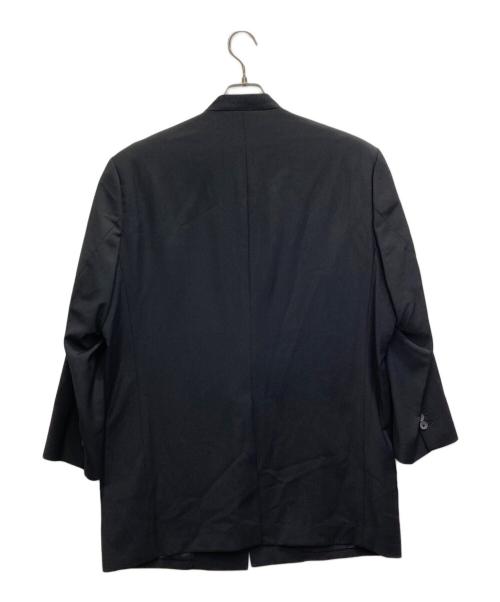 MAISON SPECIAL（メゾンスペシャル）MAISON SPECIAL (メゾンスペシャル) ウールプライムオーバーショルダーパッドノーカラージャケット ブラック サイズ:Mの古着・服飾アイテム